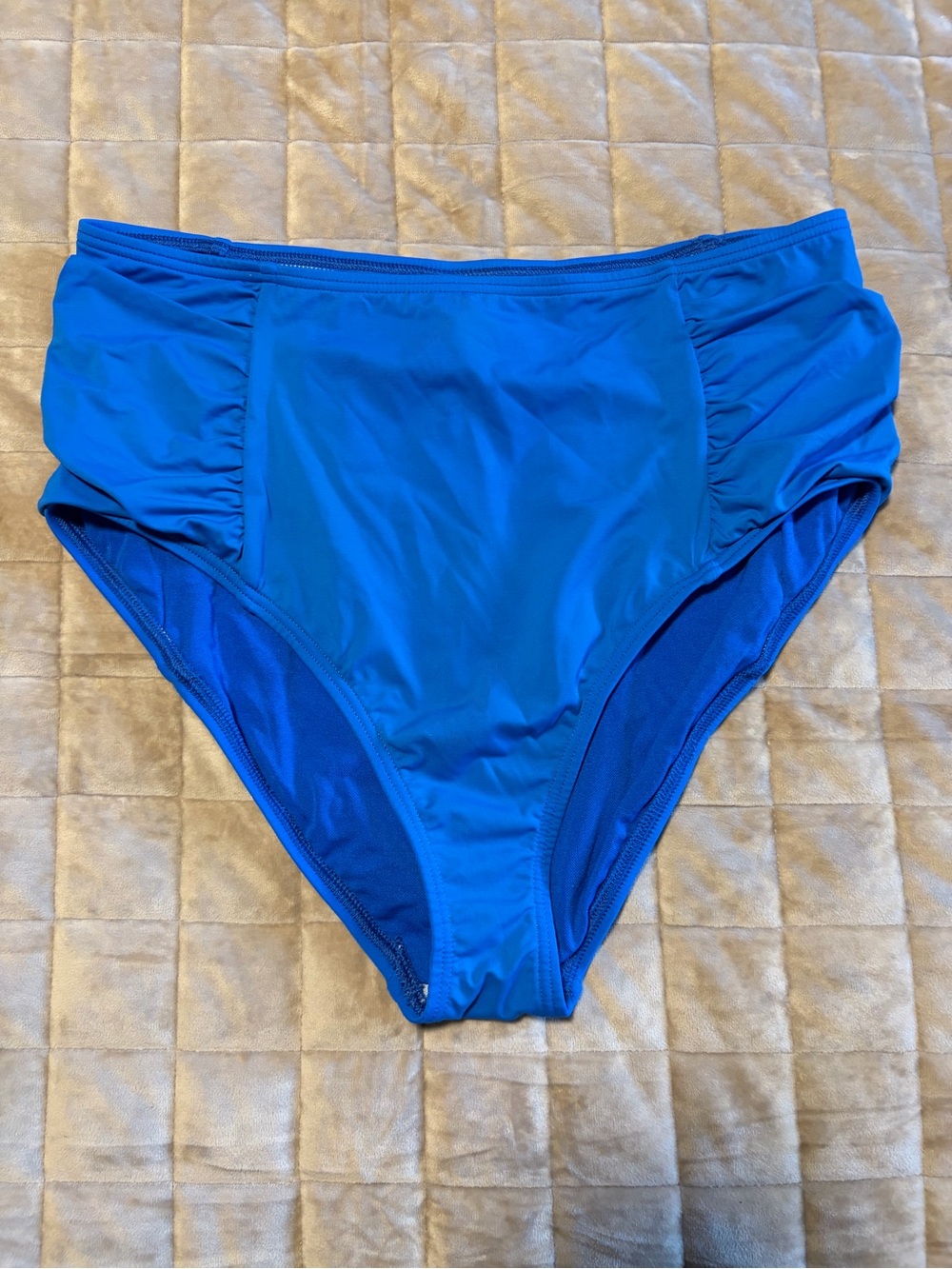 Tommy Bahama Royal Blue High-Rise Bikini Bottoms